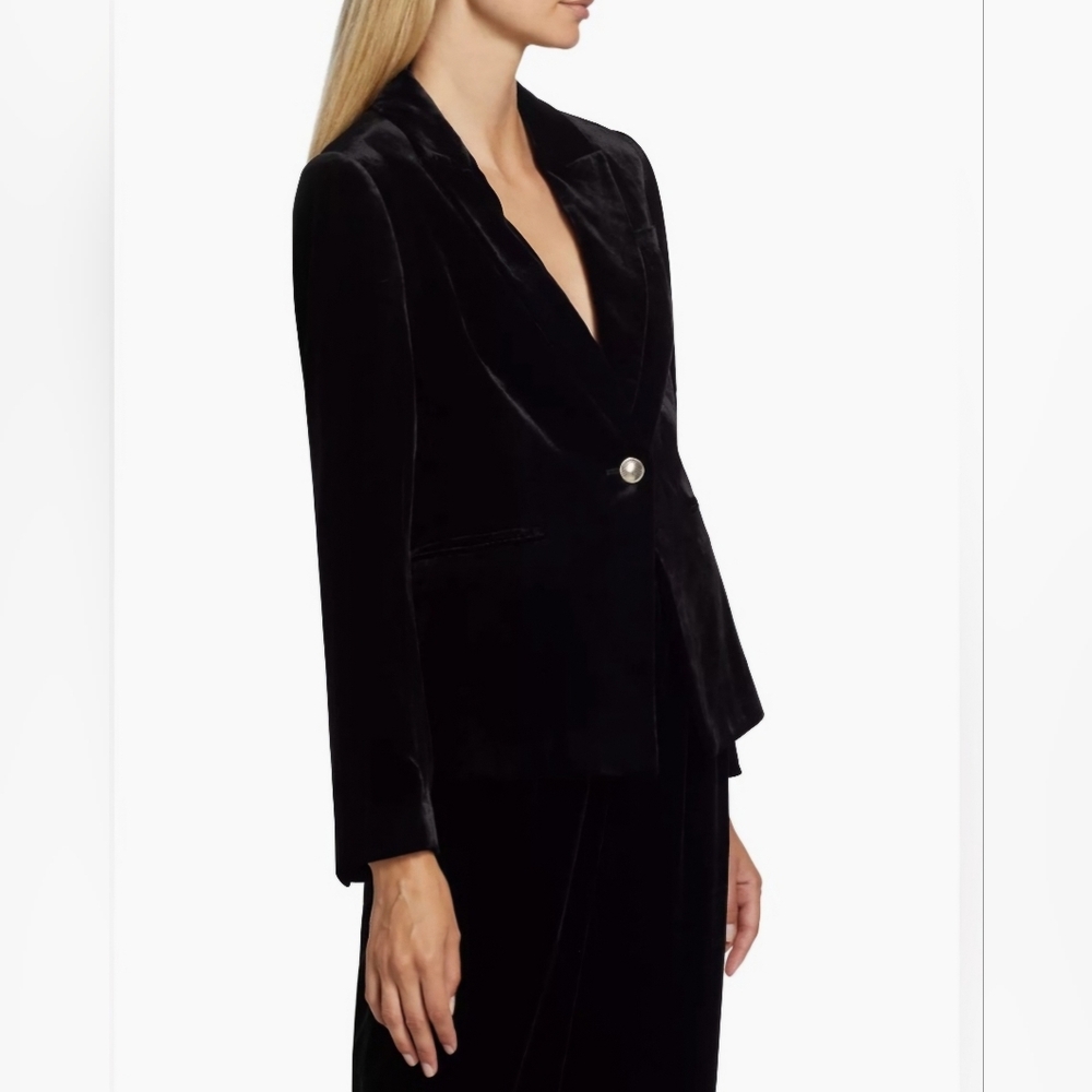 TAHARI VELVET BLAZER - Picture 16 of 16